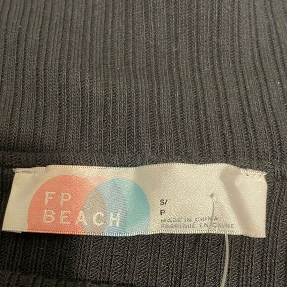 Free People Beach Brand Corrine Off the Shoulder Dress Black Size Small - Picture 3 of 3